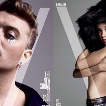 Sam Smith e mais quatro artistas estampam a capa da V Magazine