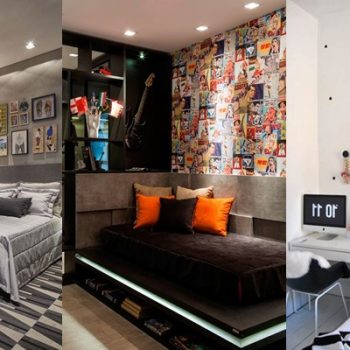 DECORAÇÃO: 10 quartos jovens e modernos para você se inspirar!