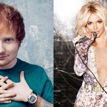 Ed Sheeran lança regravação de hit de Britney Spears
