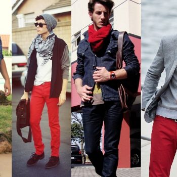 Homens de 30: Vermelho é a cor que vai bombar neste inverno!