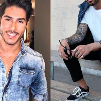 Homens de 30: Aposte nas jaquetas e camisas jeans para a estação!